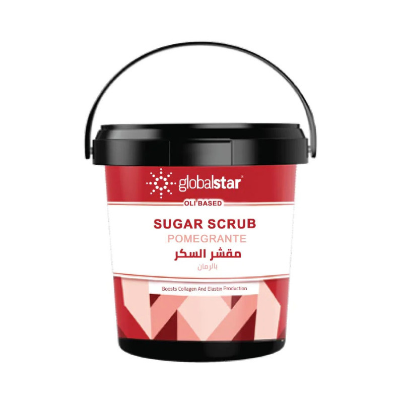جلوبال ستار - مقشر السكر بالرمان 600 مل