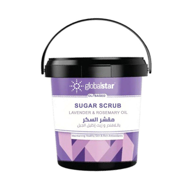 جلوبال ستار - مقشر السكر باللافندر واكليل الجبل 600 مل