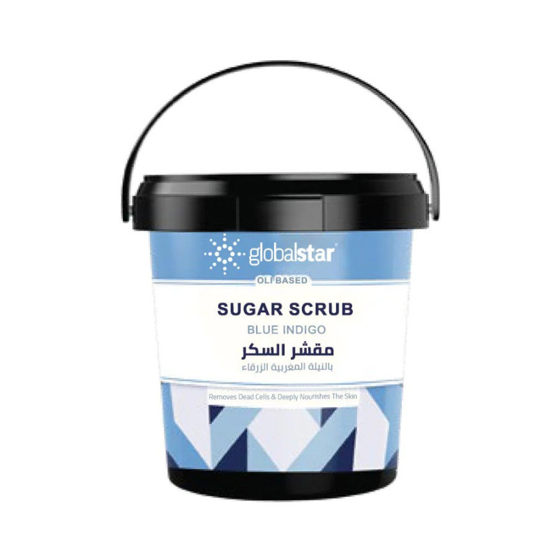 جلوبال ستار - مقشر السكر بالنيلة الزرقاء 600 مل