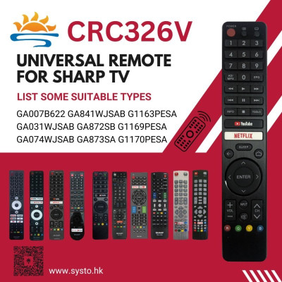 CRC326V/UNIVERSAL FOR S-P/IR-326-P020666